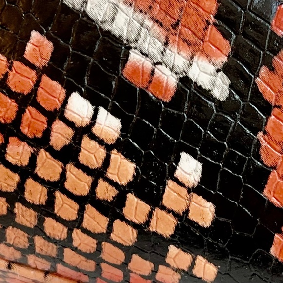 CALVIN KLEIN Gayle Snake High Heel Pumps - Picture 4 of 10